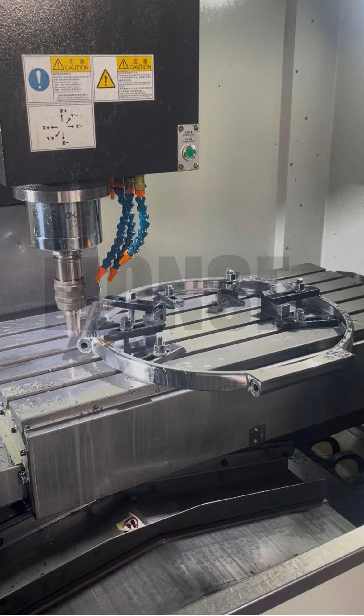 பெரிய துளை ஸ்டெயின்லெஸ் ஸ்டீல் மல்டி க்ரூவ் லாக்கிங் ரிங் கஸ்டம் லக்ஸ்